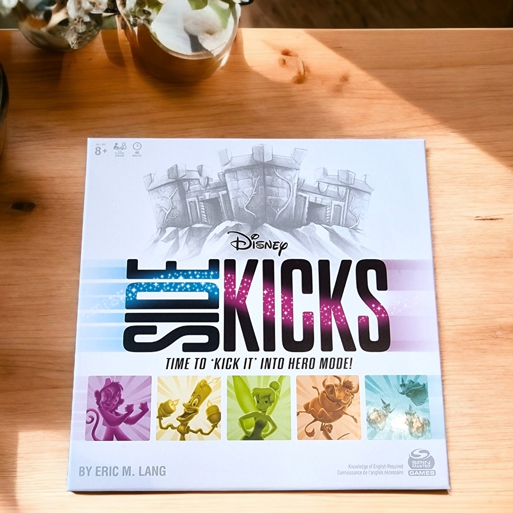 Disney Side Kicks Board Game - Time To 'Kick It" Into Hero Mode! New